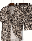 Herren Outfit Leopard 2- teilig - FestivalStuff