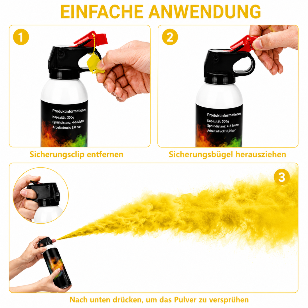 Holy Farbpulverlöscher Gelb