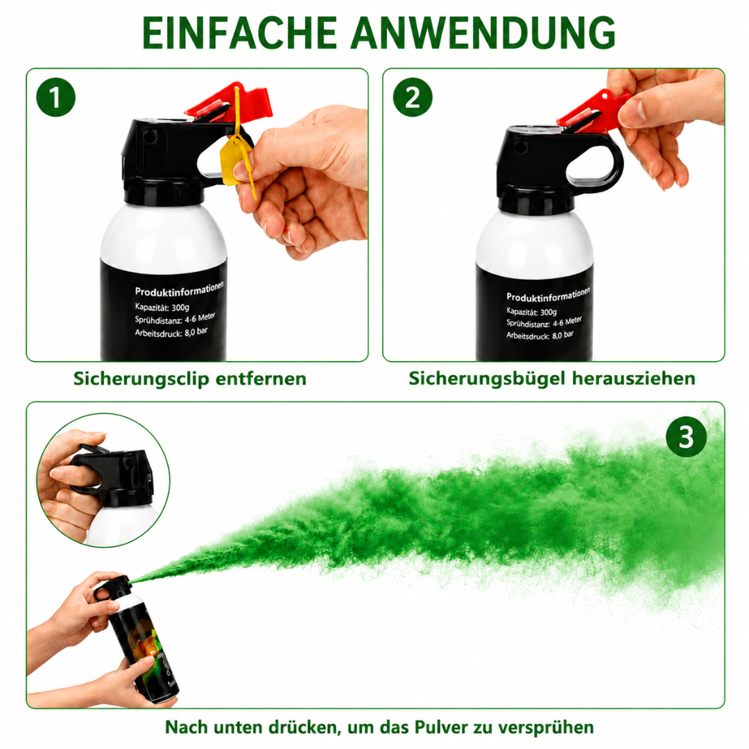 Holy Farbpulverlöscher Grün