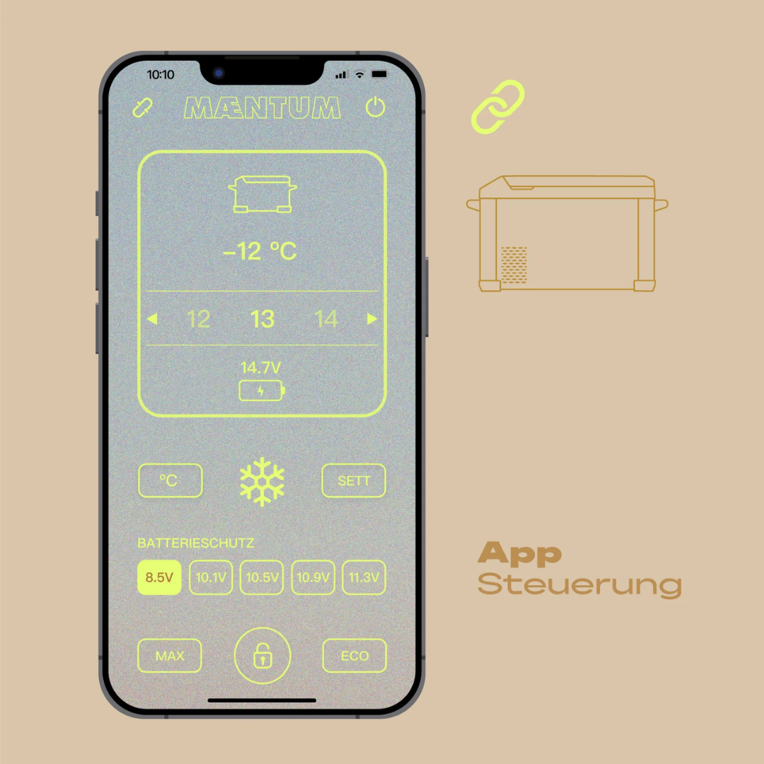 Kühlbox-Kompressor IceCube 40 Dual , 12/24/230 V, 38L
