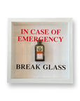 Wandbild/Bild „In Emergency - Break Glass - Jägermeister Spaß im Rahmen - FestivalStuff