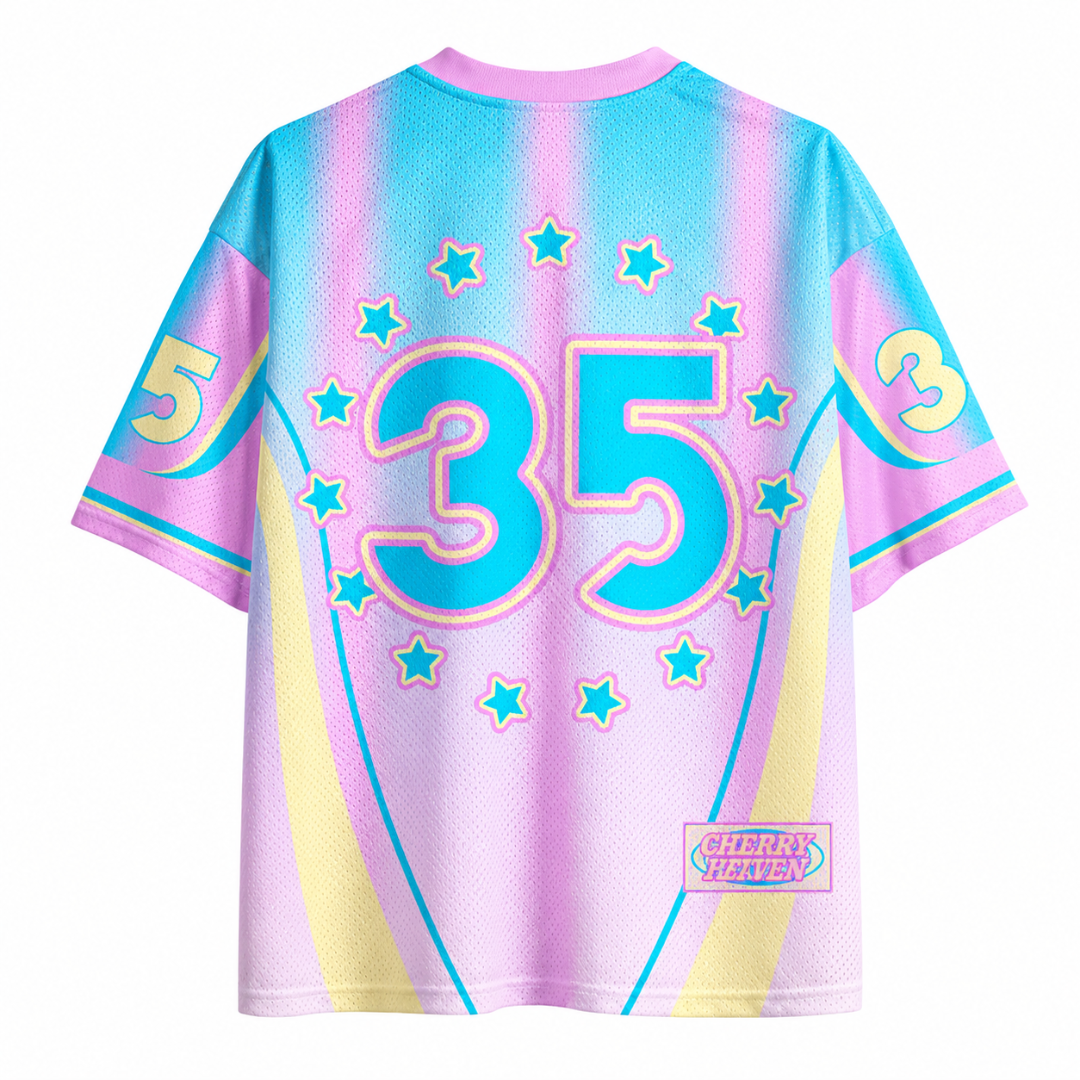 Ketamine Festival Trikot Pastell Pink