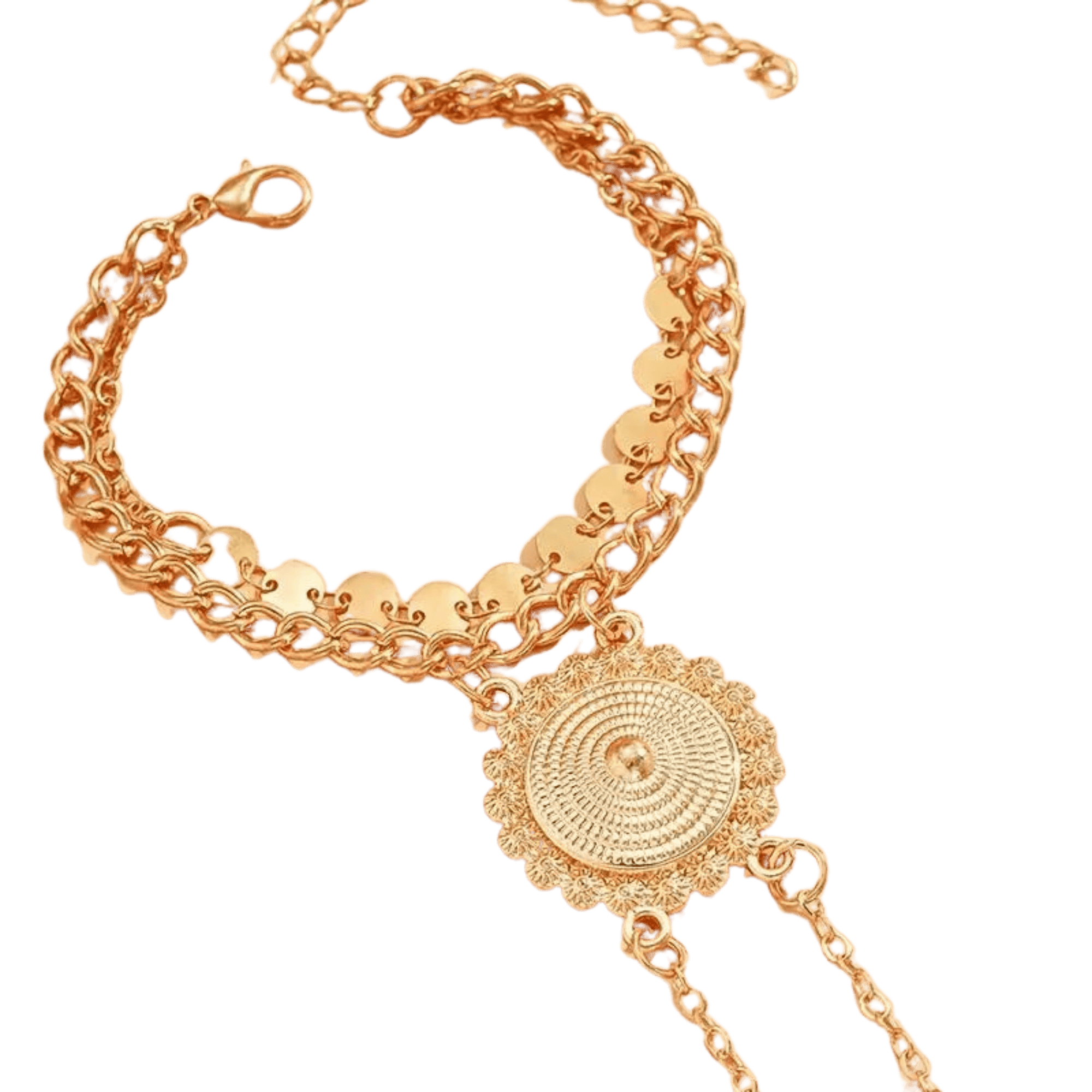 Kettenarmband Boho gold - FestivalStuff