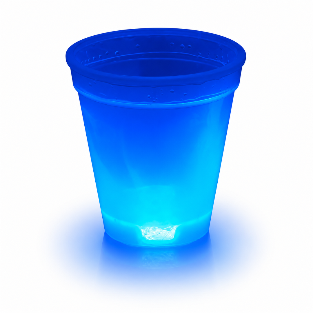 Knicklichtbecher Blau 250 ml