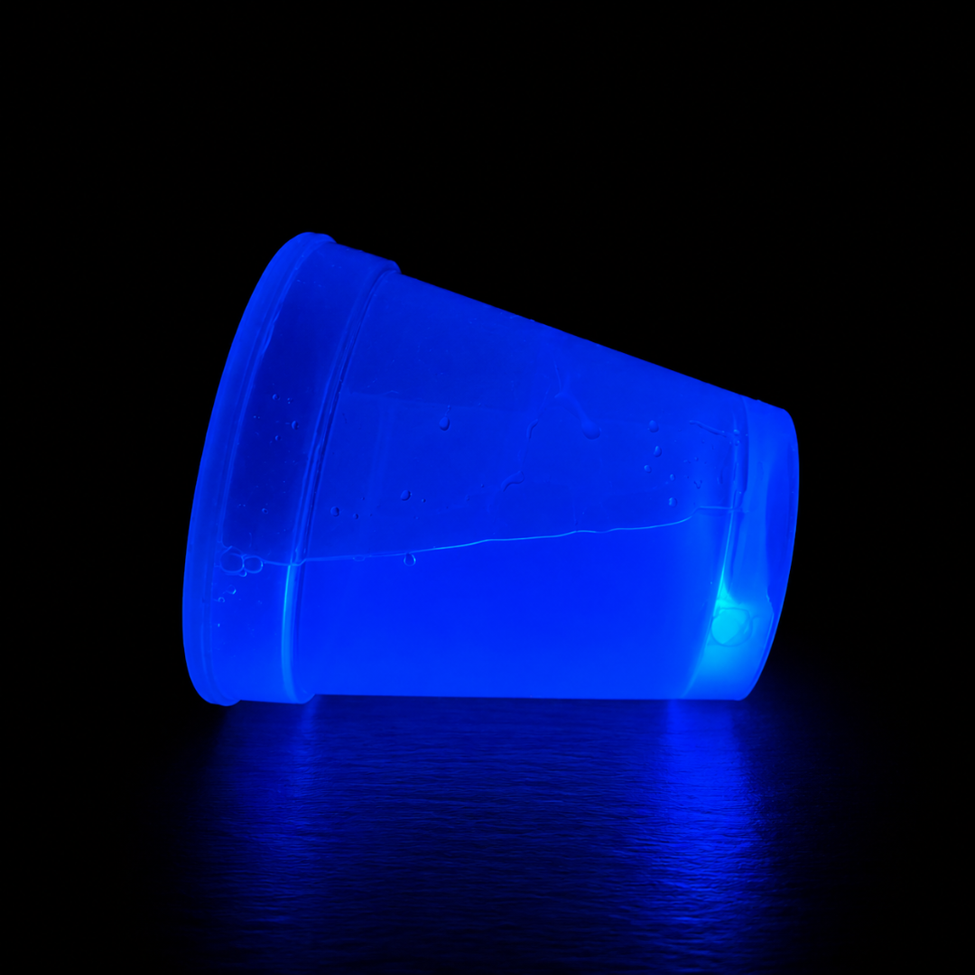 Knicklichtbecher Blau 250 ml