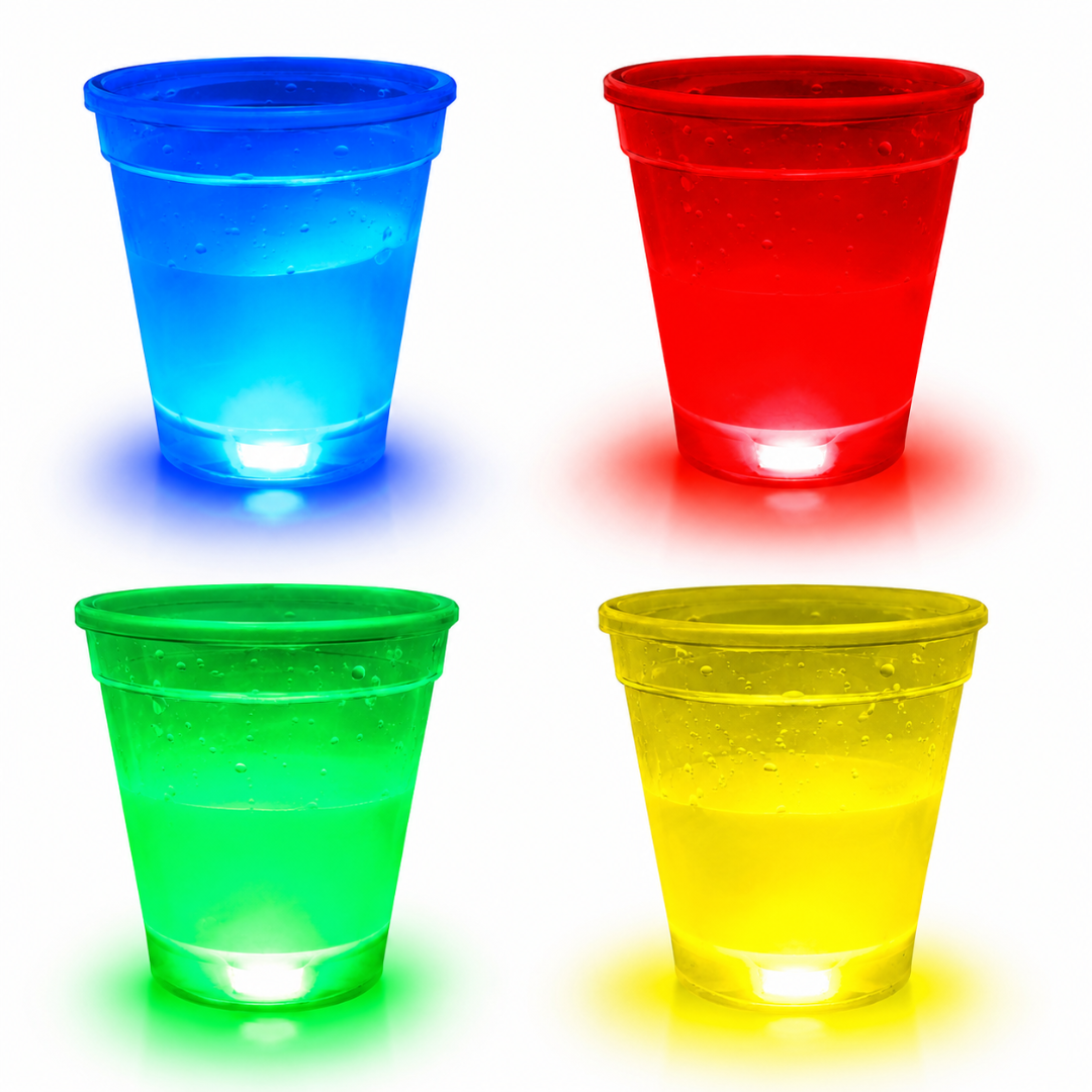 Knicklichtbecher 4er Bundle 250 ml