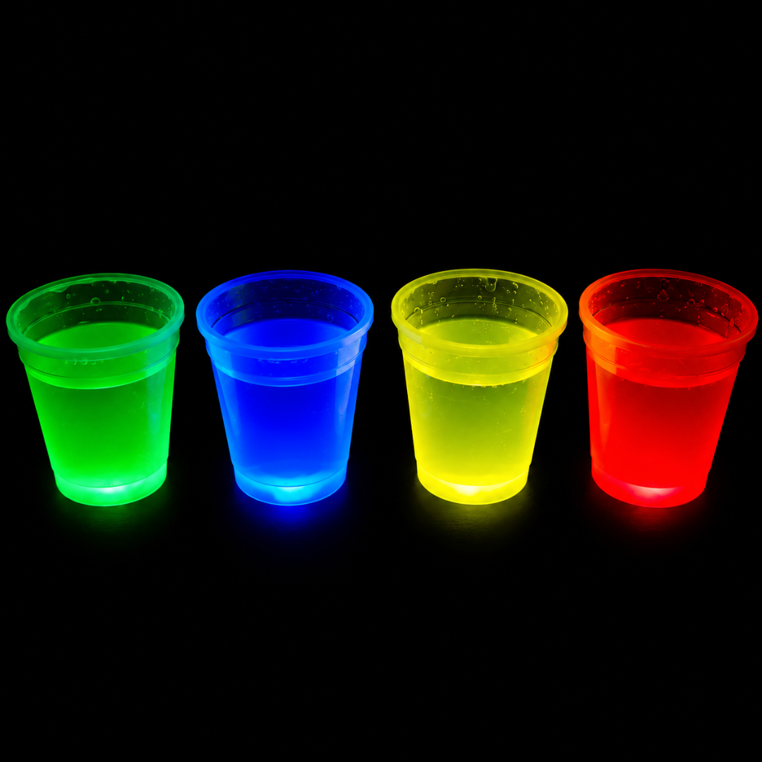 Knicklichtbecher 4er Bundle 250 ml