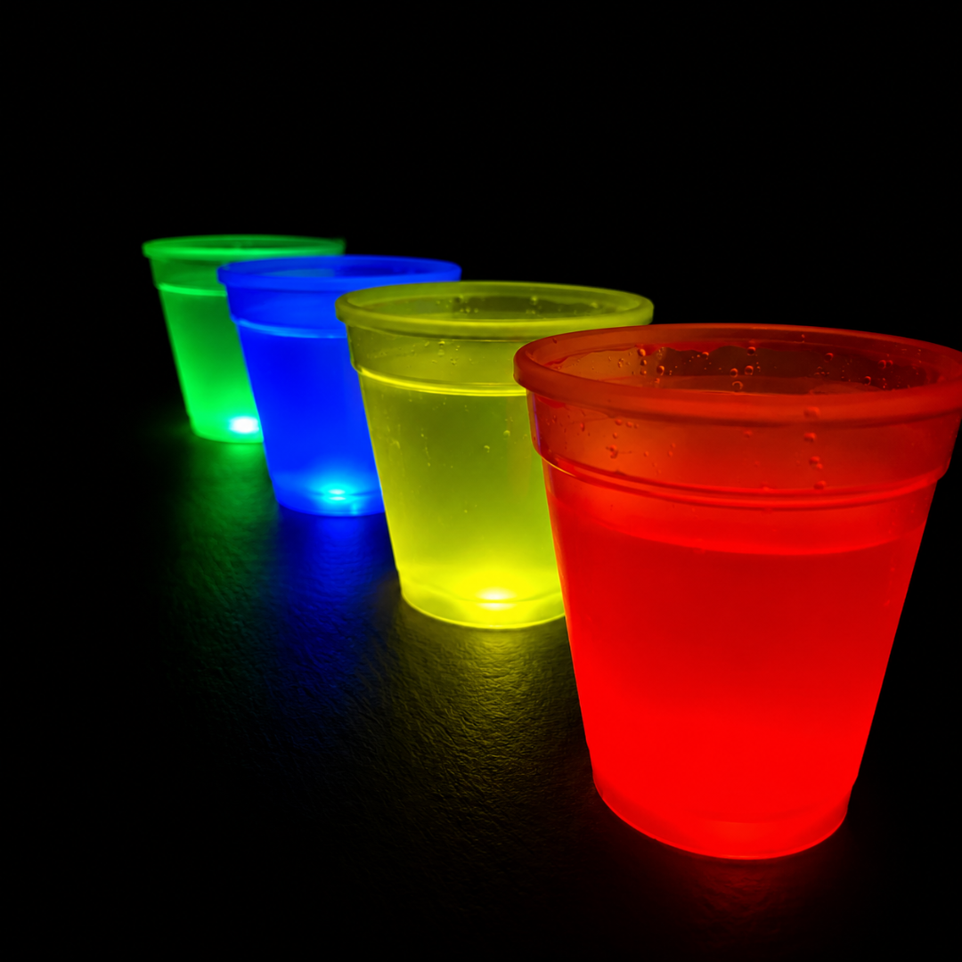 Knicklichtbecher 4er Bundle 250 ml