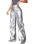 Metallic-Cargohose - FestivalStuff