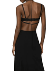 Strassbesetztes Neckholder-Crop- Top - FestivalStuff