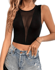 Crop Top mit V- Ausschnitt - FestivalStuff