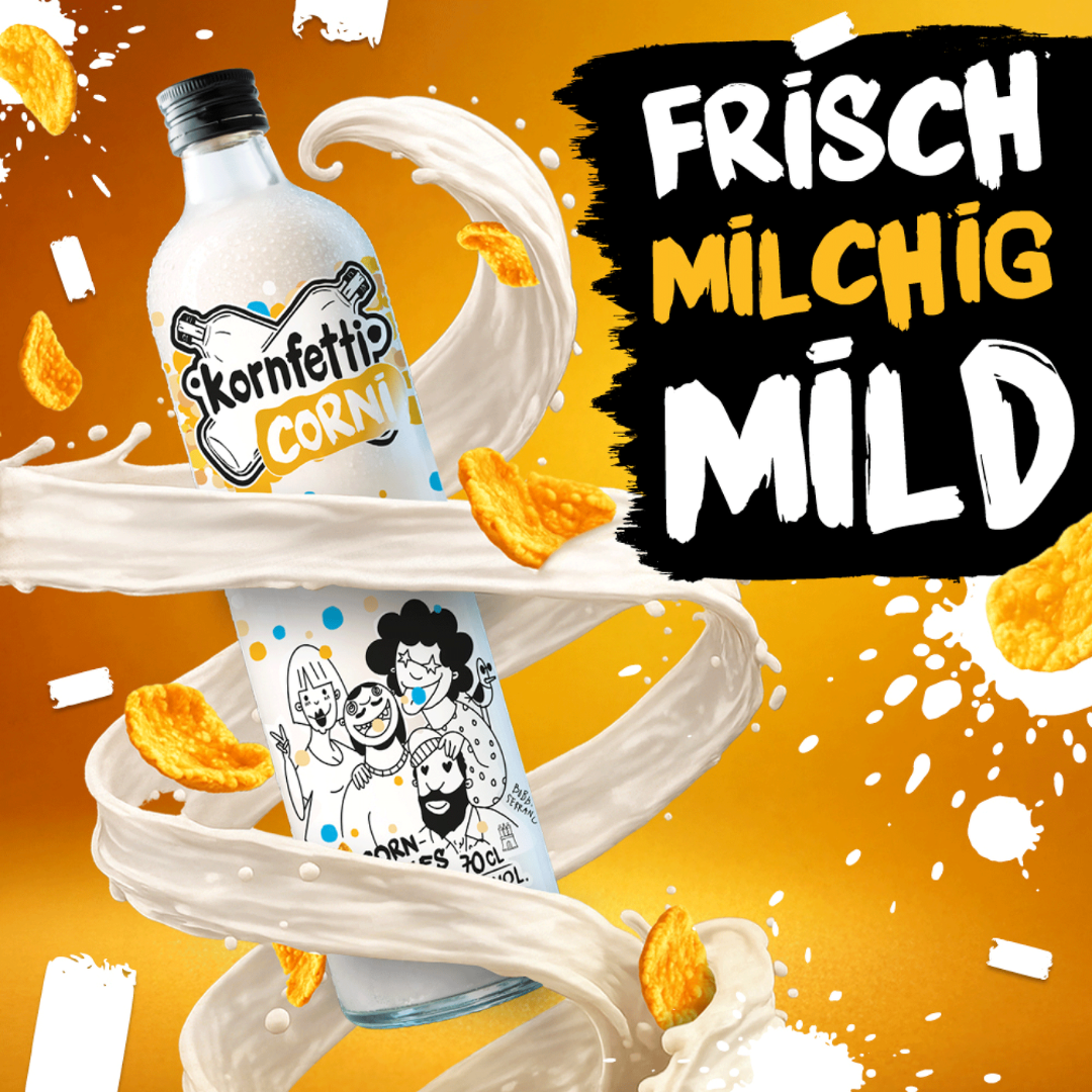 Kornfetti Corni Shot 0,7 l – Der Cornflakes Shot