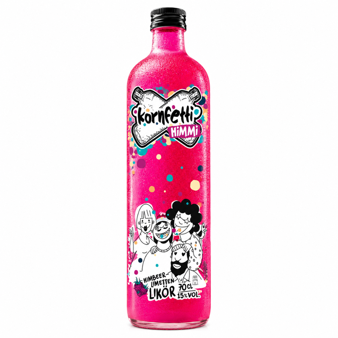 Kornfetti Himmi Shot 0,7 l – Himbeer-Limette Shot