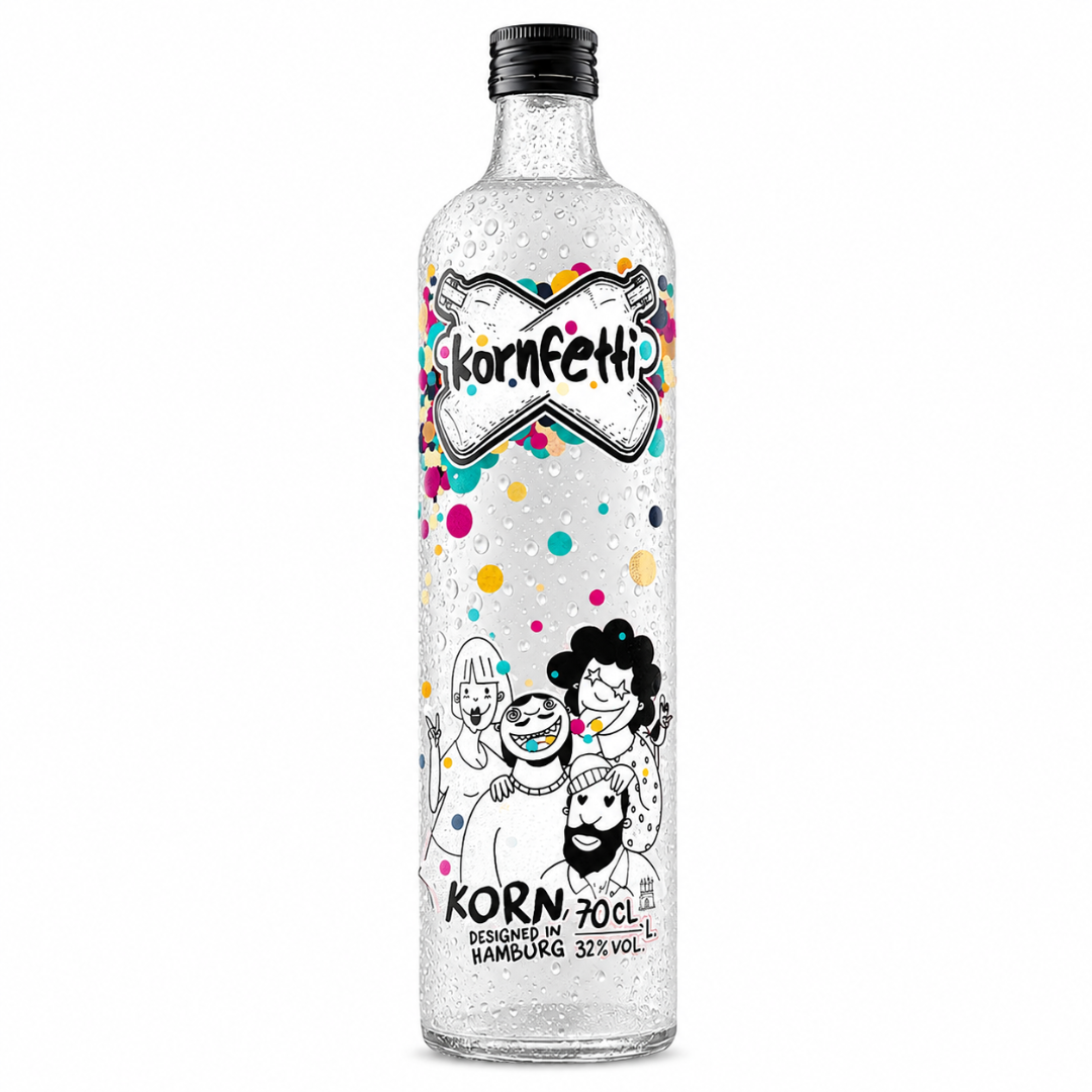 Kornfetti Korn 0,7 l – Premium Weizenkorn 32 % Vol.