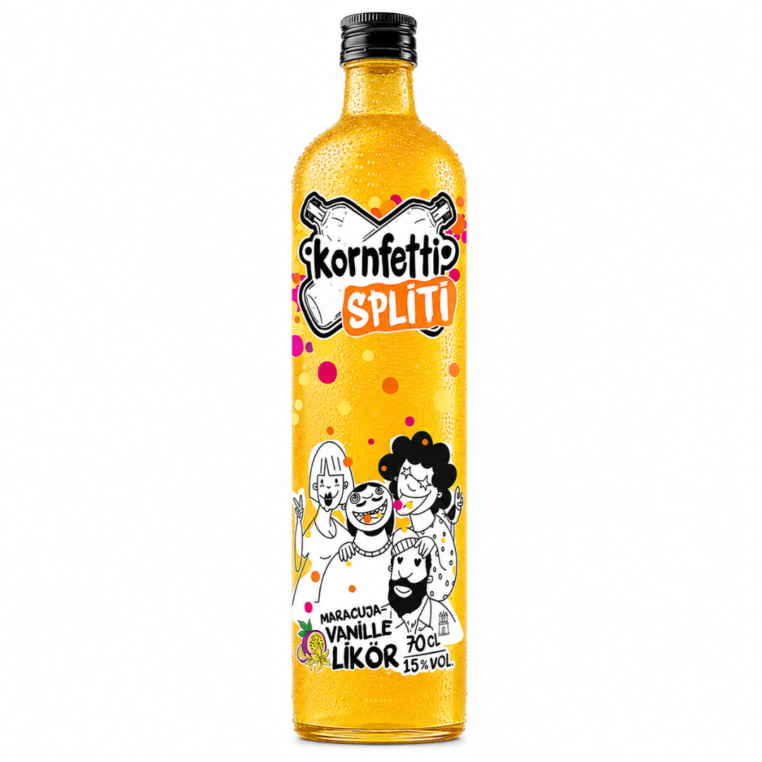 Kornfetti Spliti Shot 0,7 l – Maracuja-Vanille Shot