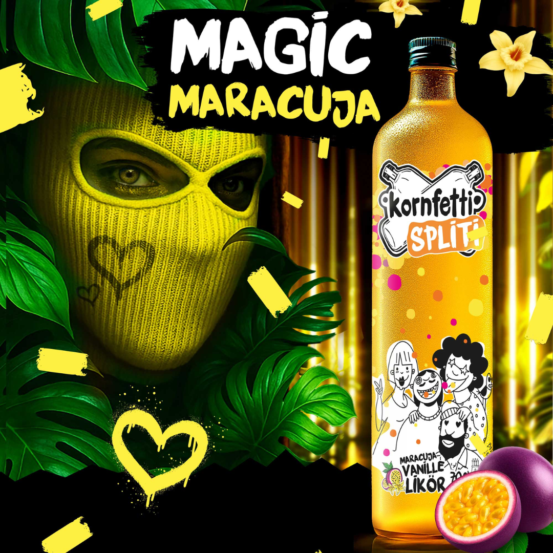 Kornfetti Spliti Shot 0,7 l – Maracuja-Vanille Shot
