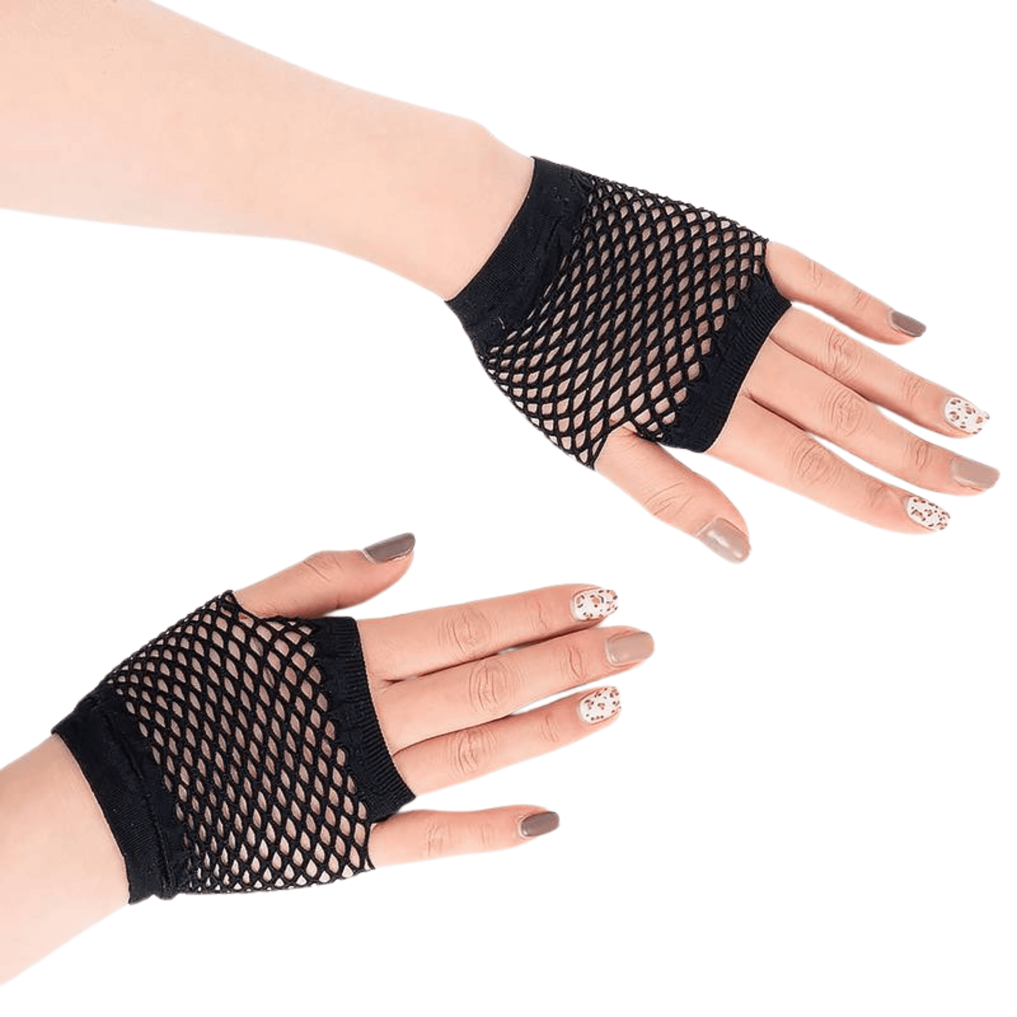 Kurze Netz Handschuhe Fingerlos - FestivalStuff