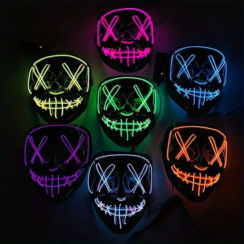 LED Leuchtmaske - FestivalStuff