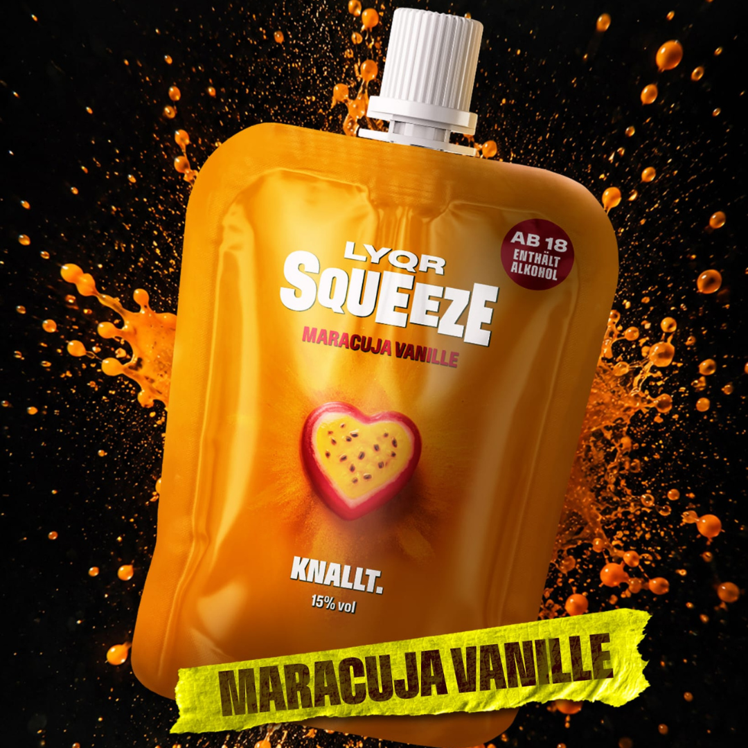 LYQR SQUEEZE Maracuja Vanille 30ml – Festival Shot