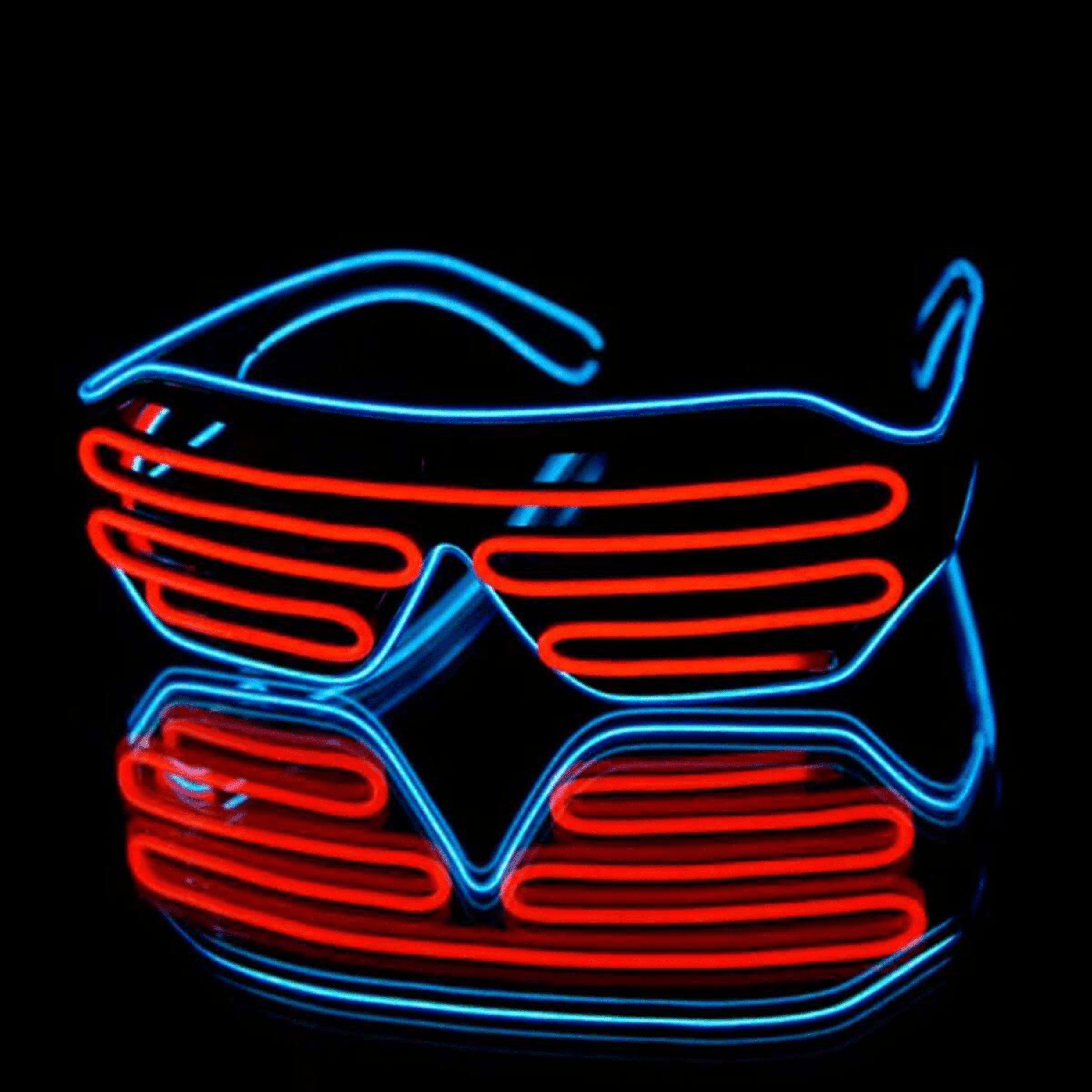 Neon-Brille BLINXS - FestivalStuff