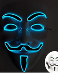 X leuchtende Maske V Vendetta