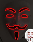 X leuchtende Maske V Vendetta