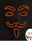 X leuchtende Maske V Vendetta