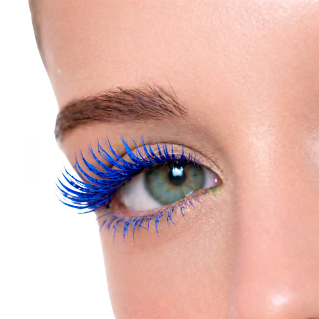 Mascara farbig Blau