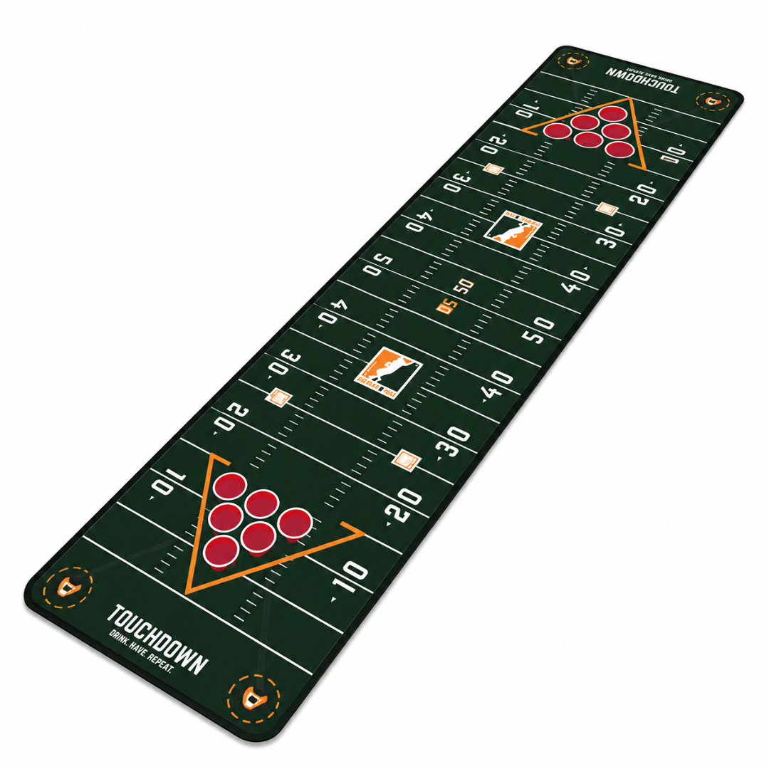 Footballpong Spielmatte mit QR-Features