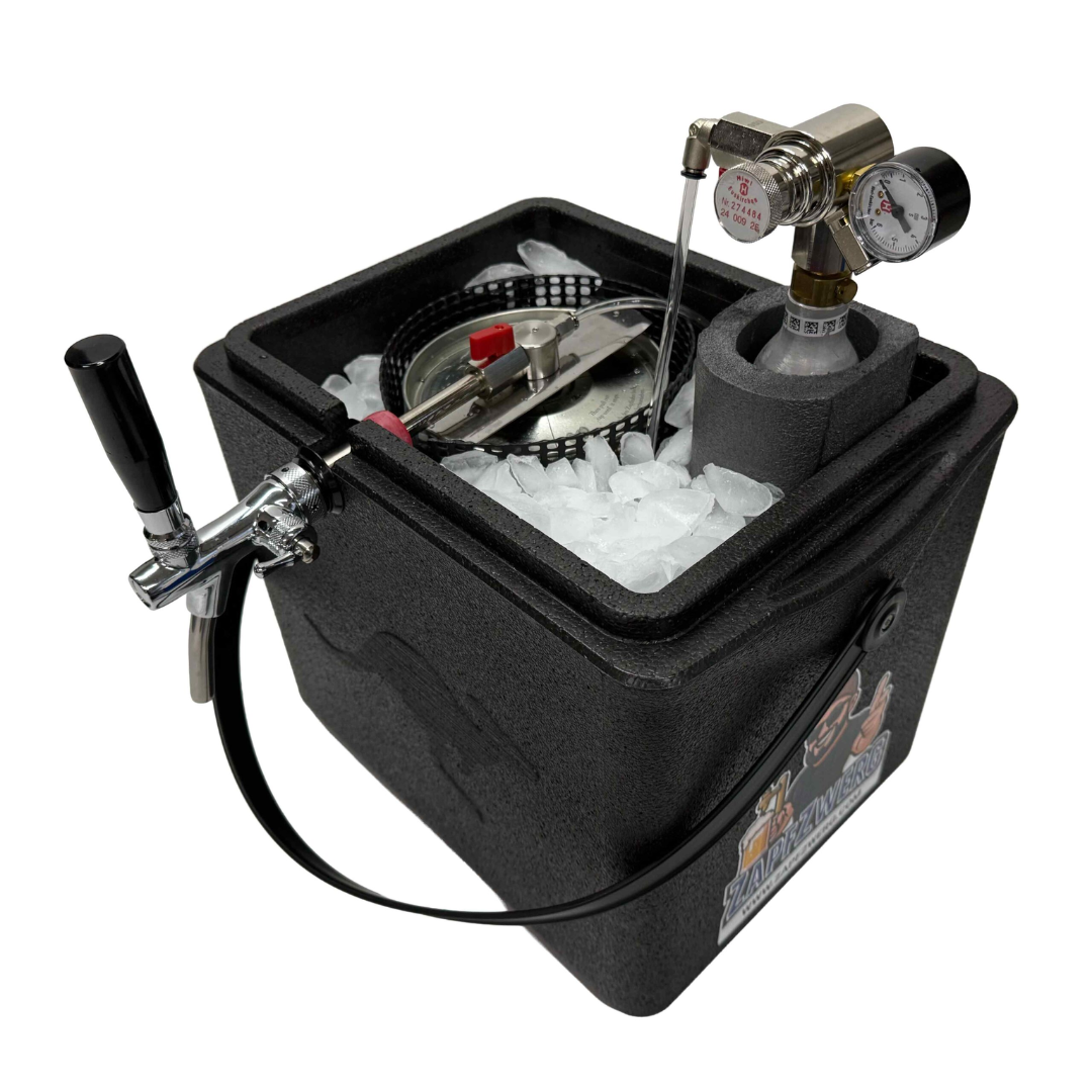 Mobile Zapfanlage 5L Pink – Festival Fass Zapfsystem