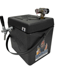 Mobile Zapfanlage 5L Schwarz – Festival Fass Zapfsystem
