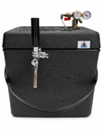 Mobile Zapfanlage 5L Schwarz – Festival Fass Zapfsystem