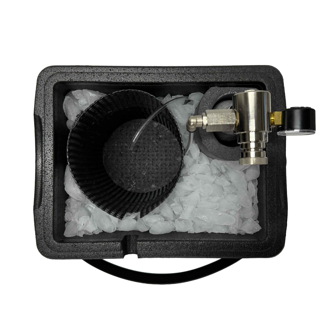 Mobile Zapfanlage 5L Schwarz – Festival Fass Zapfsystem