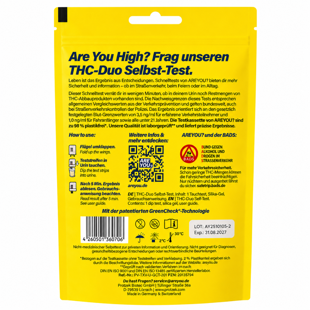 Multi Drogentest Urin – 5 Substanzen