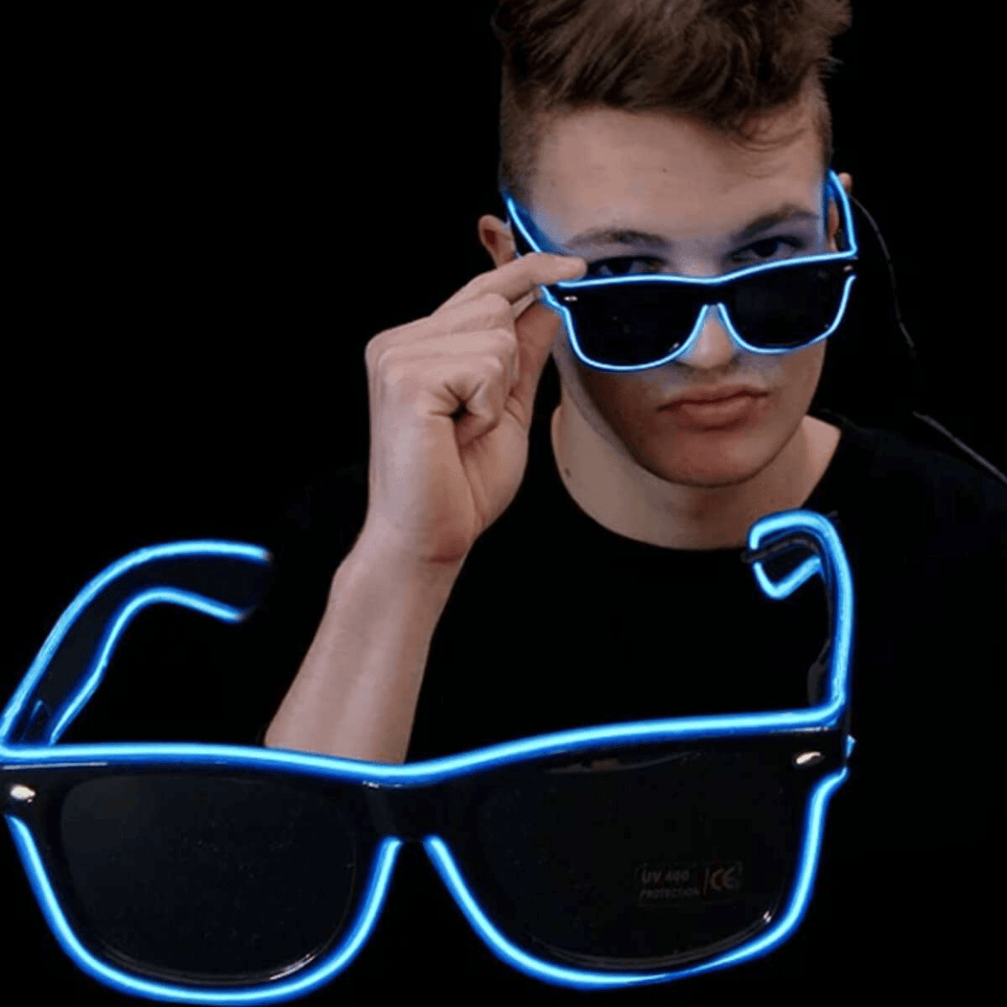 Neon-Brille &quot;BEAM&quot; - FestivalStuff