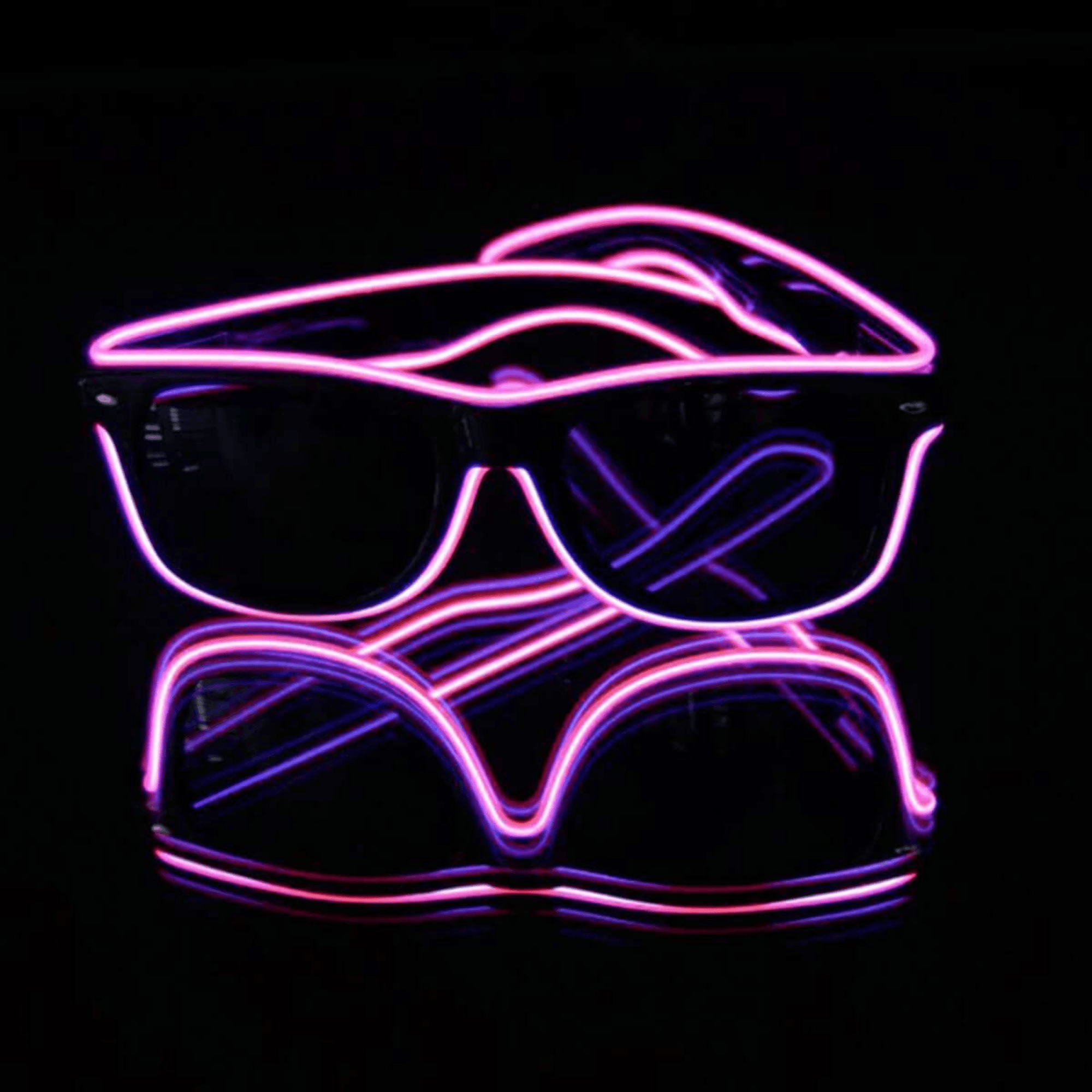 Neon-Brille &quot;BEAM&quot; - FestivalStuff