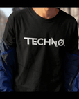 'New Techno' T-Shirt (schwarz / unisex) - FestivalStuff