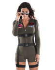 Offizielles Top Gun™-Pilotenkostüm für Damen