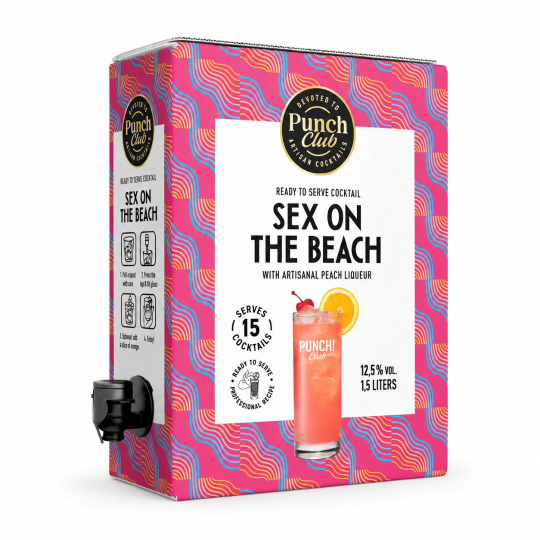 Punch Club Sex on the Beach Cocktail Bag in Box 1,5 l