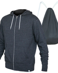 Quikflip Zip Hoodie Dunkelgrau