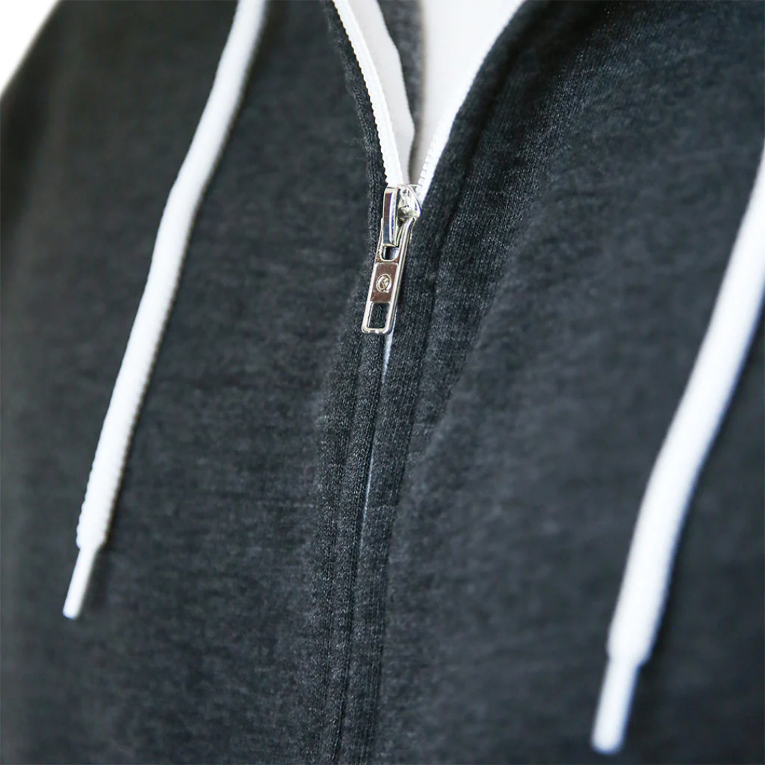 Quikflip Zip Hoodie Dunkelgrau