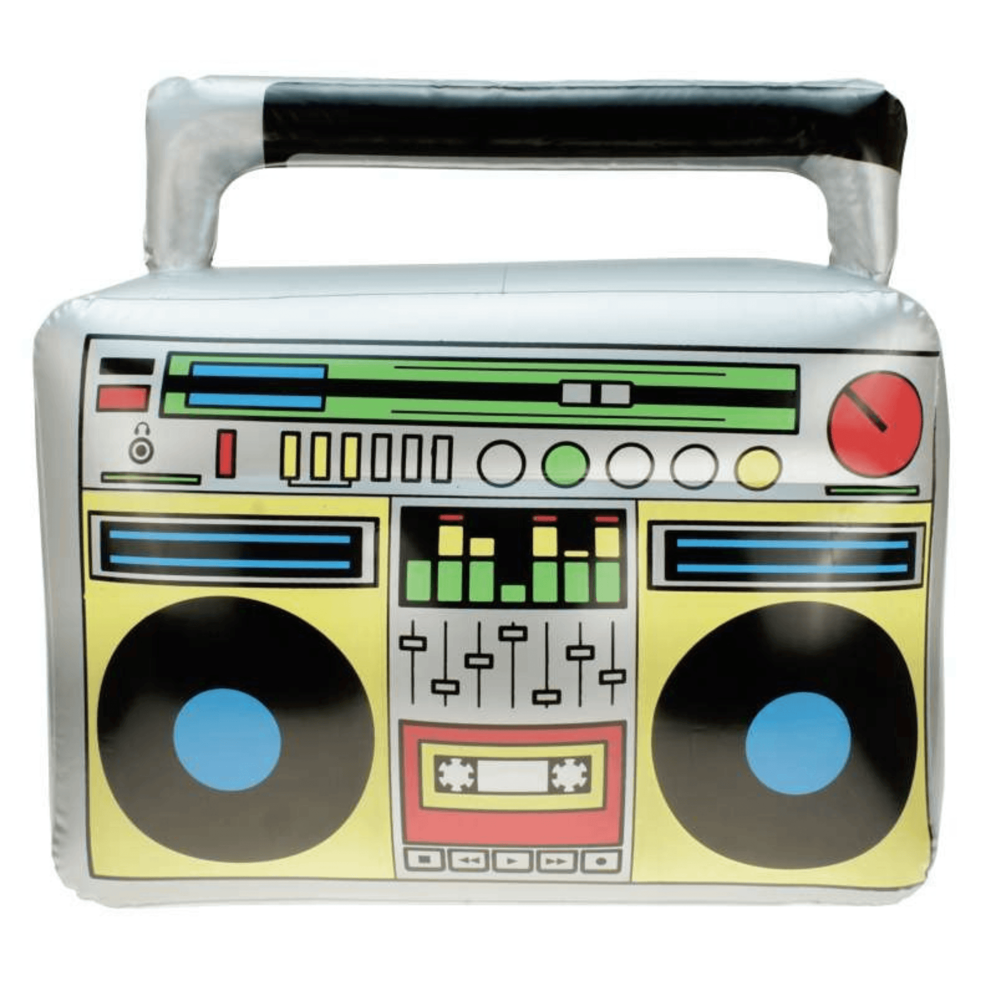 Aufblasbarer Ghettoblaster 45 cm - FestivalStuff