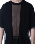 Oversized shirt mit mesh | 002 - FestivalStuff