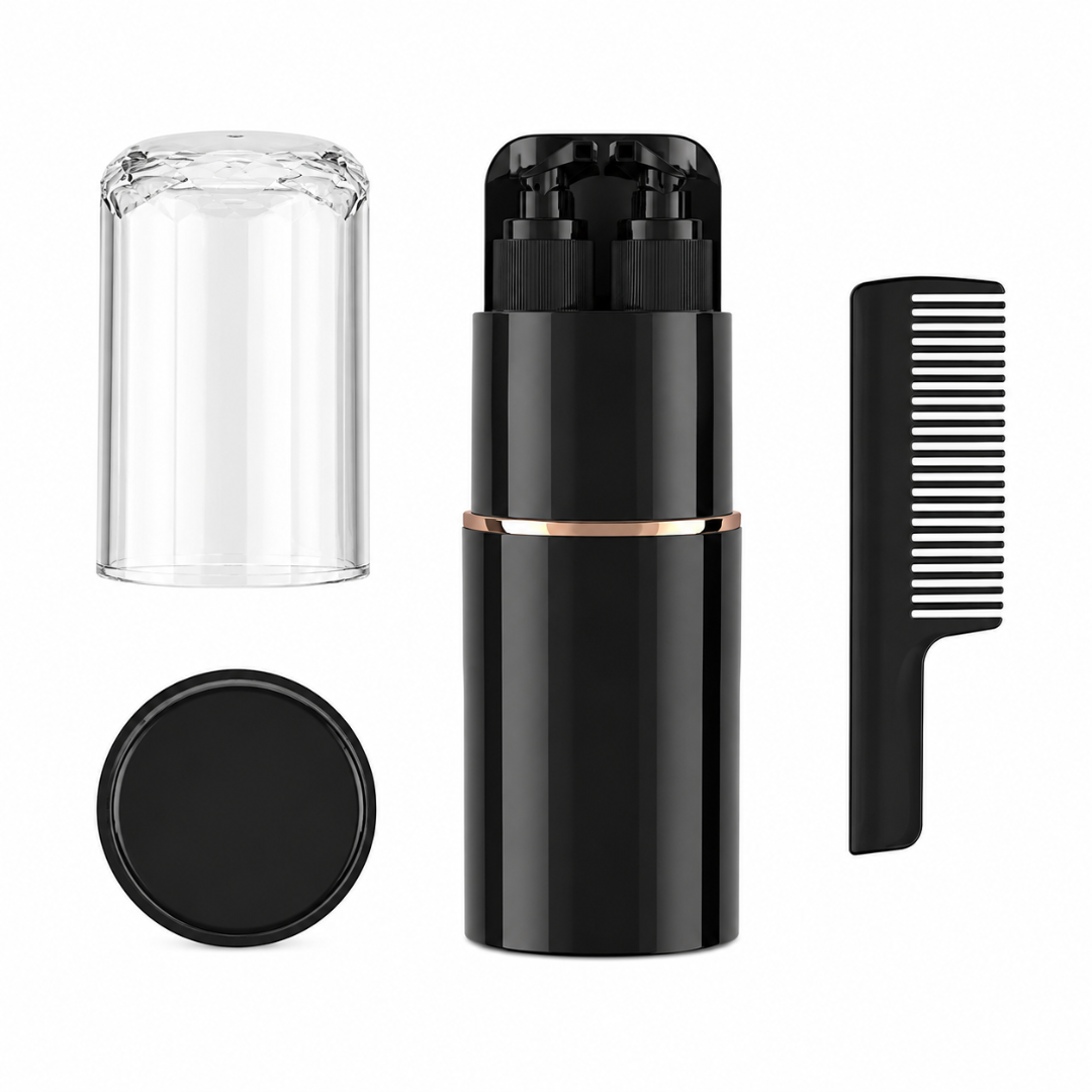 Reise Kulturbeutel Schwarz – 5-teiliges Hygiene Set
