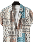 Retro Boho Hemd Herren 