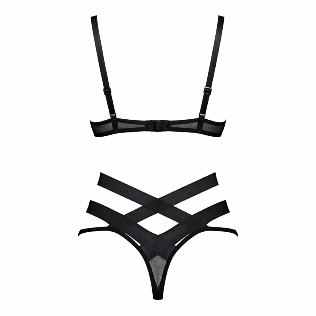 Riemchen Dessous Set
