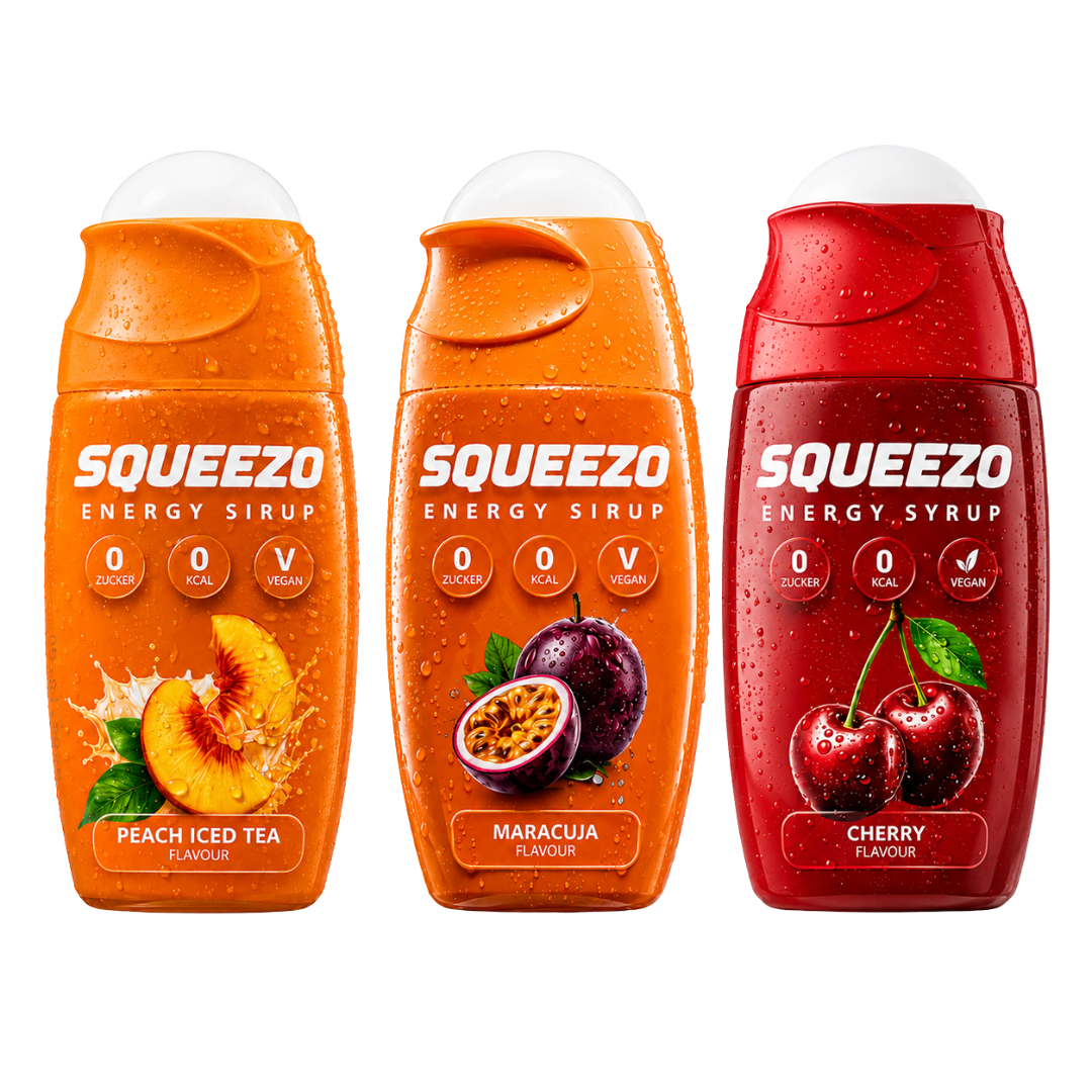 SQUEEZO All-in-One Energy Sirup Mix