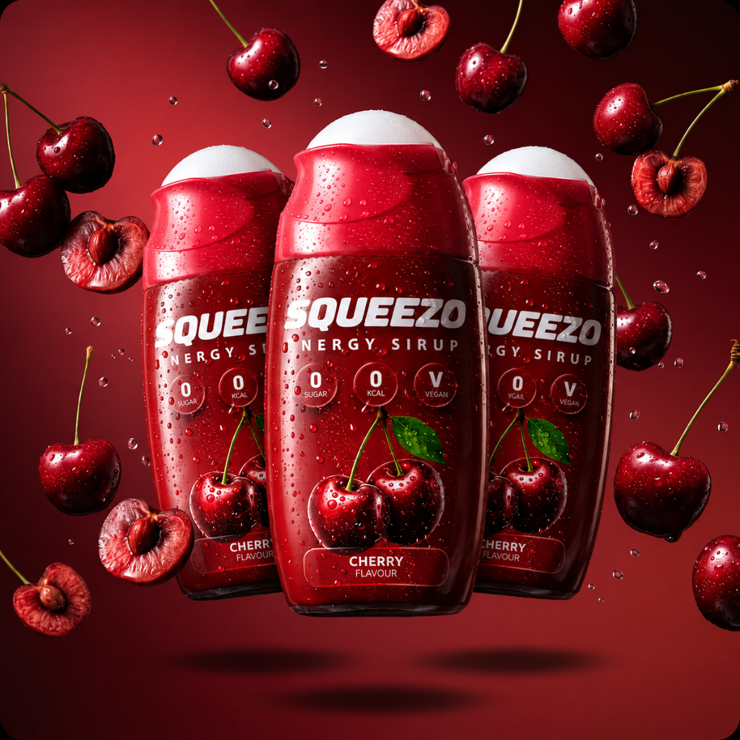 SQUEEZO Cherry Energy Sirup