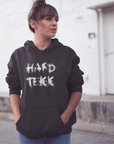 Scratched Hardtekk Premium Hoodie (schwarz) - FestivalStuff