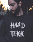 Scratched Hardtekk Premium Hoodie (schwarz) - FestivalStuff